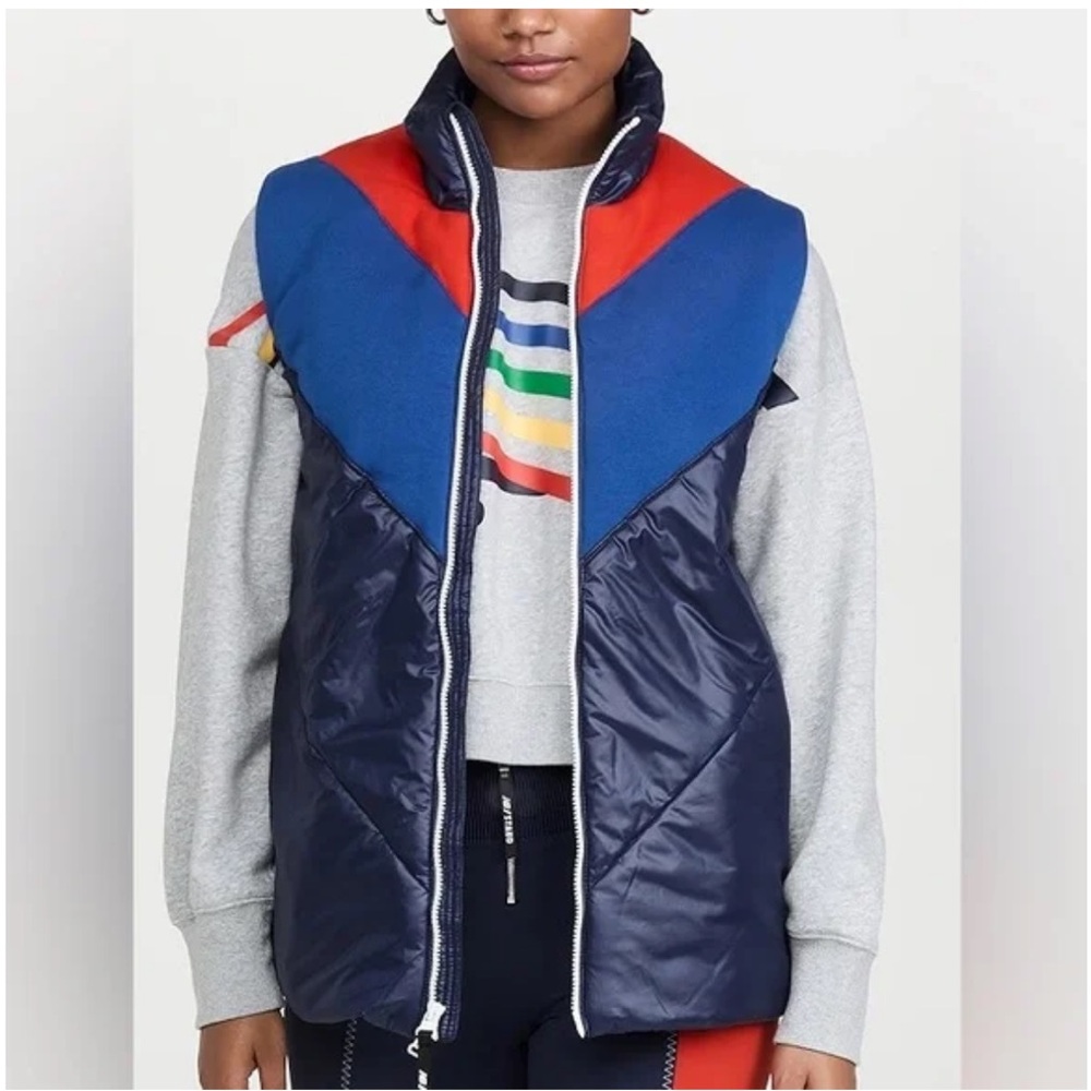 NWT Staud x New Balance Colorful Women's Puffer Vest